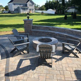 Side View of Chairs — Middletown, NJ — Precision Landscape Contractors