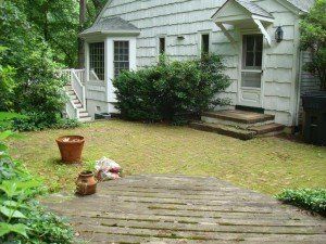 Before Working on Patio Design — Middletown, NJ — Precision Landscape Contractors Before Working on Patio Design — Middletown, NJ — Precision Landscape Contractors
