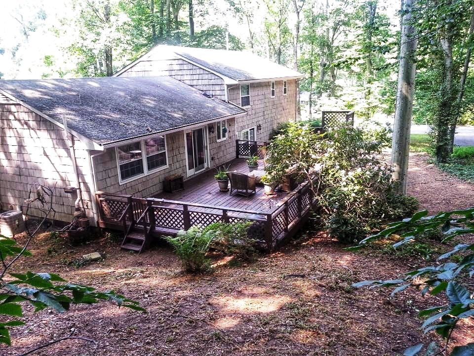 Before Adding Backyard Grass — Middletown, NJ — Precision Landscape Contractors