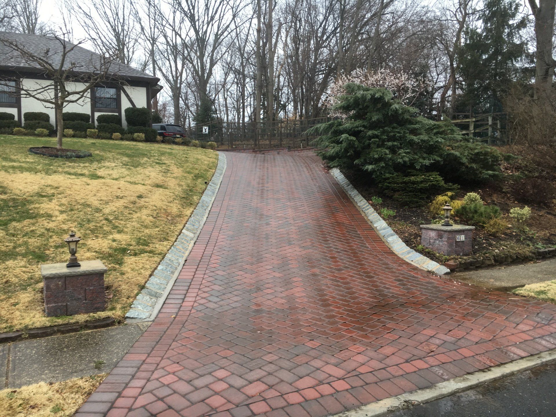 After Adding Backyard Grass — Middletown, NJ — Precision Landscape Contractors