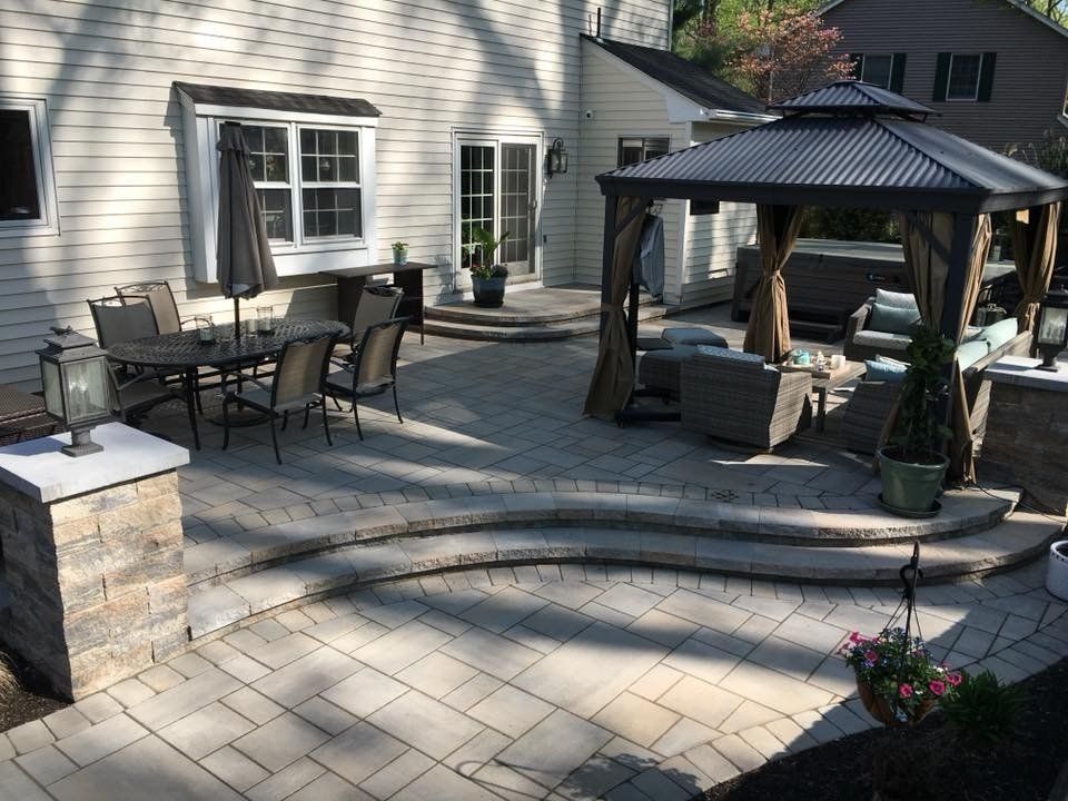 After Adding Backyard Grass — Middletown, NJ — Precision Landscape Contractors
