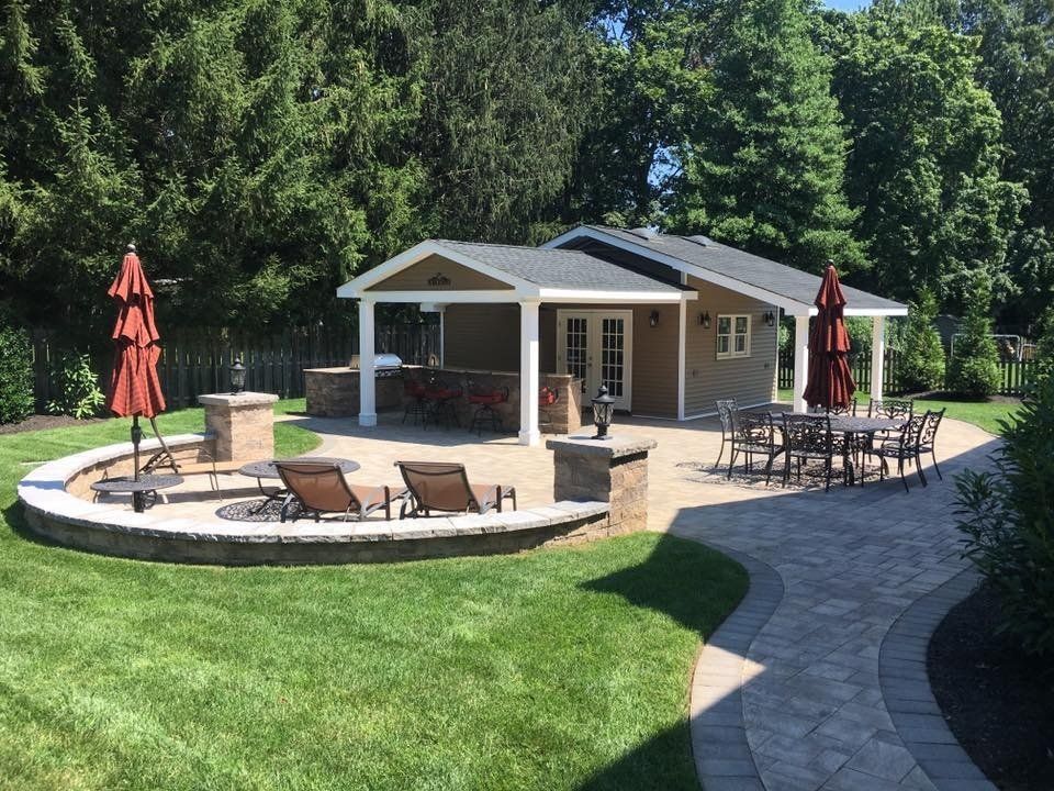 After Adding Backyard Grass — Middletown, NJ — Precision Landscape Contractors