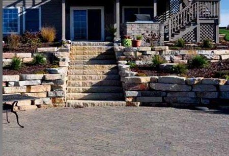 Stone Stairs — New Lenox, IL — A Fresh Cut Landscaping