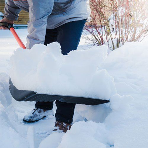 Snow Plowing — New Lenox, IL — A Fresh Cut Landscaping Snow Plowing — New Lenox, IL — A Fresh Cut Landscaping