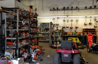 Garden blower vacuums