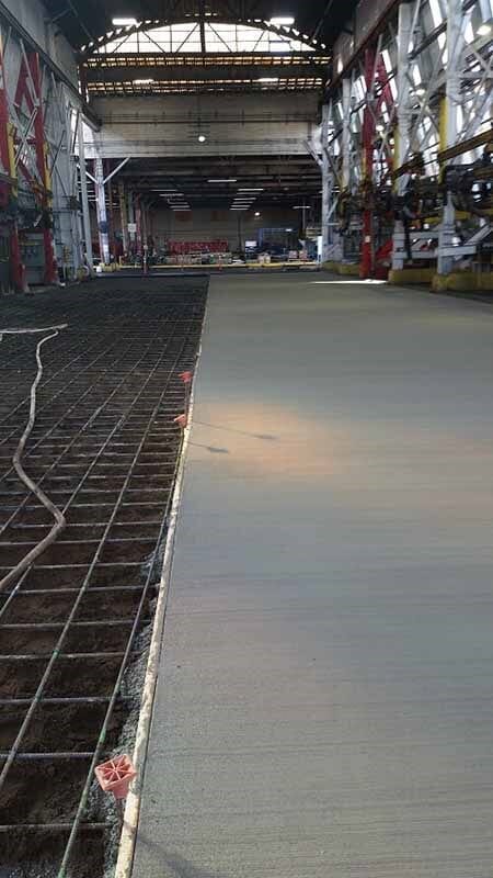 Industrial Concrete Slab