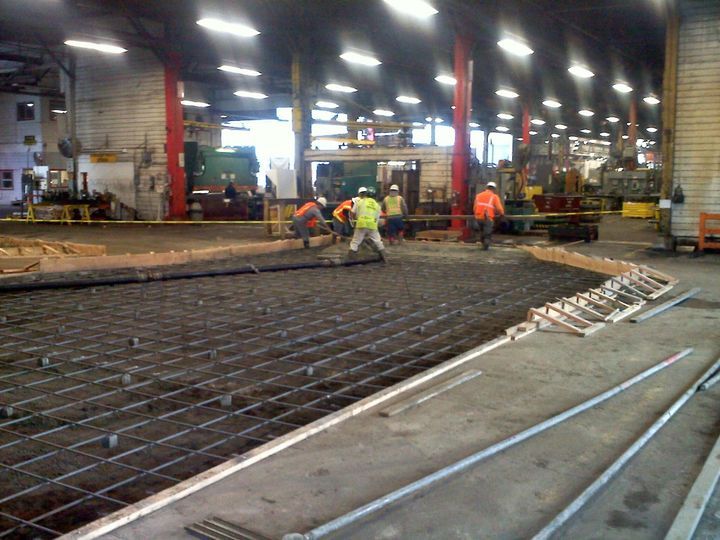 Industrial Equipment Slab