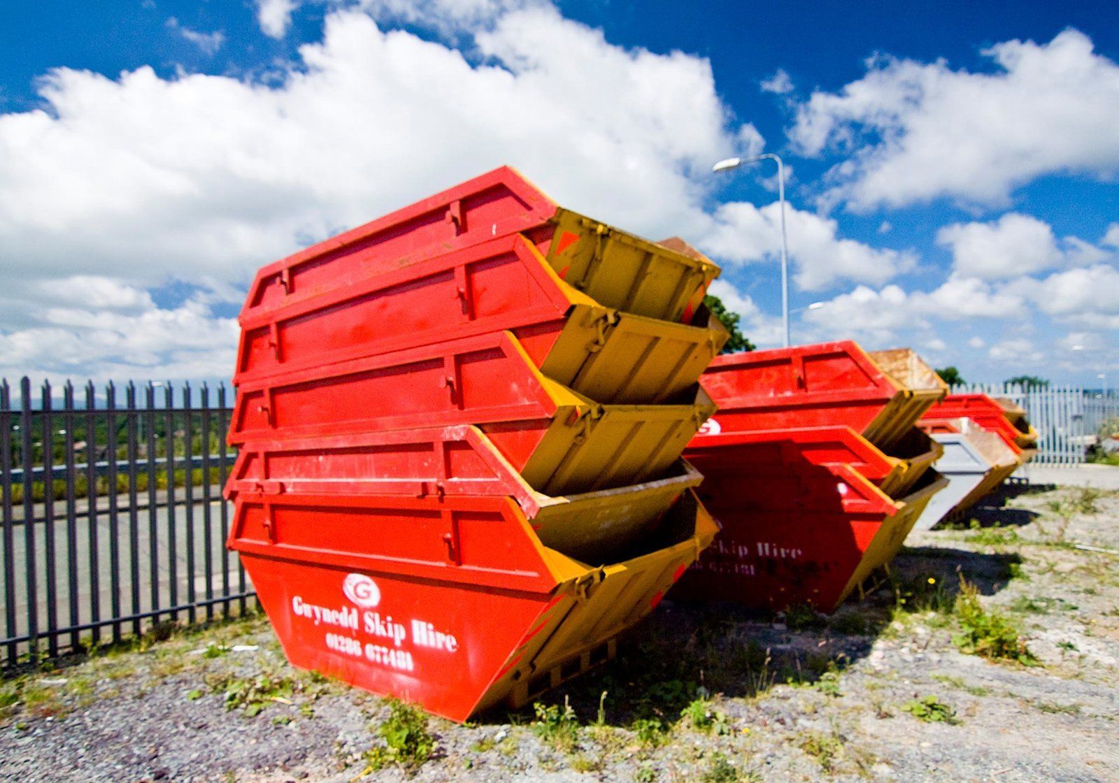 Different skips