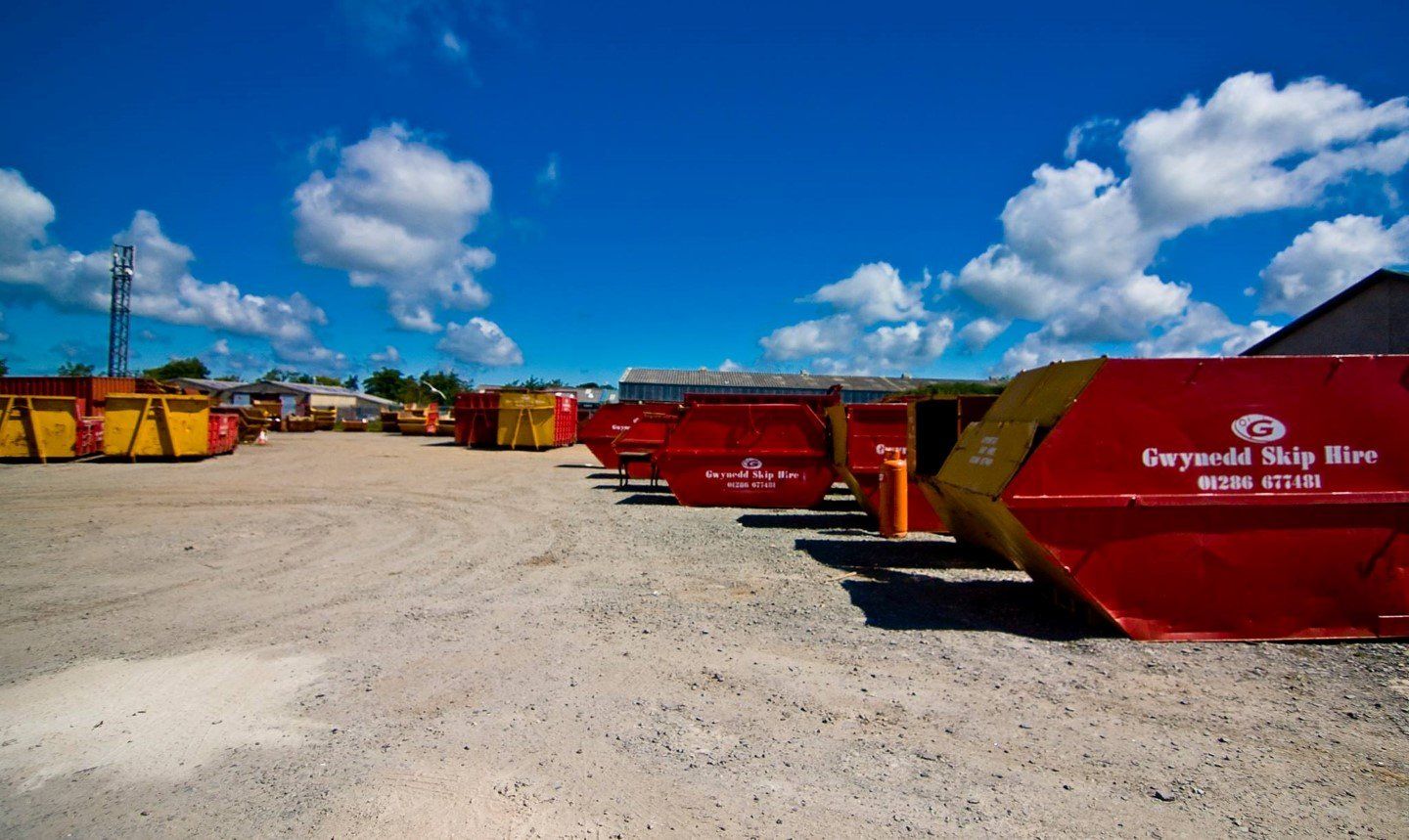 Skip hire site