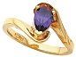 Amethyst Gold Ring