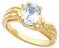 Aqua Marine Gold Ring