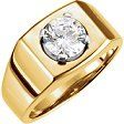 Aqua Marine Gold Ring