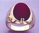 Garnet Gold Ring