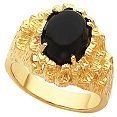 Garnet Gold Ring
