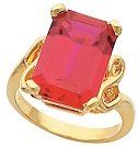 Ruby Gold Ring
