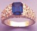 Sapphire Gold Ring