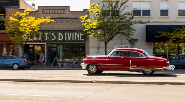 Classic Red Car