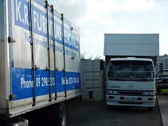 KR Furniture Removals trucks 