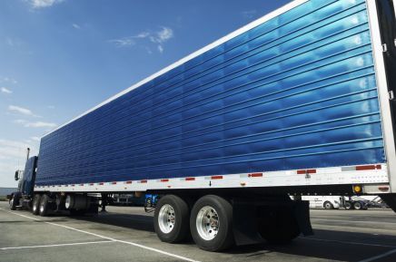 A freight transport truck in Mid West WA
