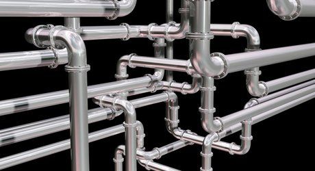 industrial pipework
