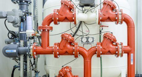multi-coloured pipes