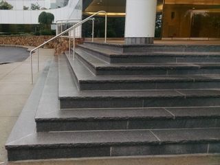 Stairs Outside Office Building - Hardscaping in Bedford Hill, NY Stairs Outside Office Building - Hardscaping in Bedford Hill, NY