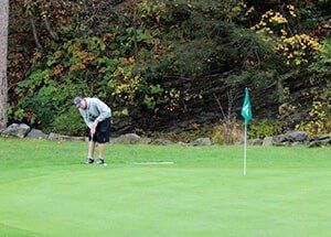Man practice golf — golf products in Hummelstown, PA