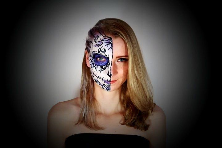 schminksterren schmink Sugar skull volwassenen
