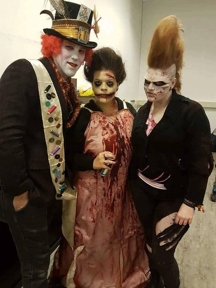 schminksterren schmink Special FX spookhuis