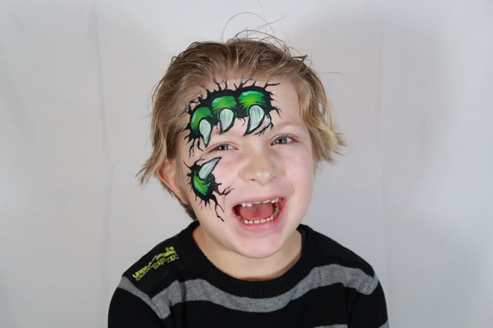 schminksterren schmink kind monster