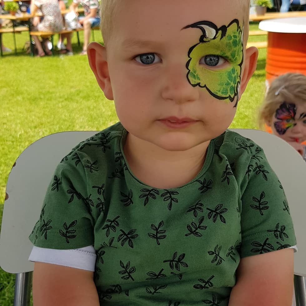 Eye design monster dino