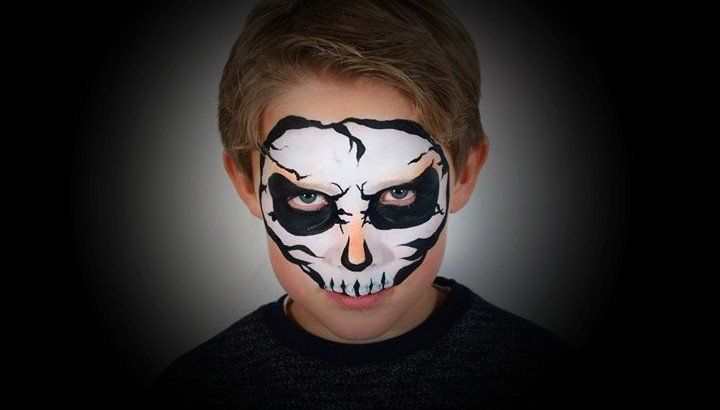 schminksterren schmink Skull kind