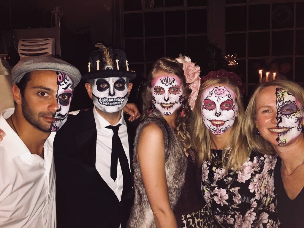 schminksterren schmink sugar skull feest volwassenen