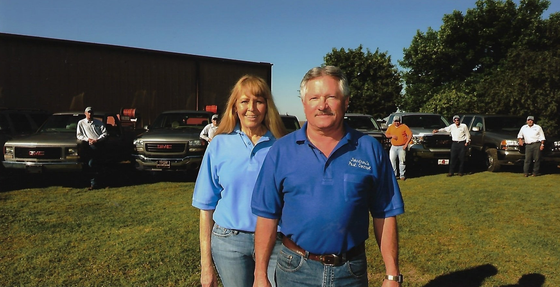Pest Control Worker With Insecticide Sprayer — Enid, OK — Johndrow's Pest Control Inc
