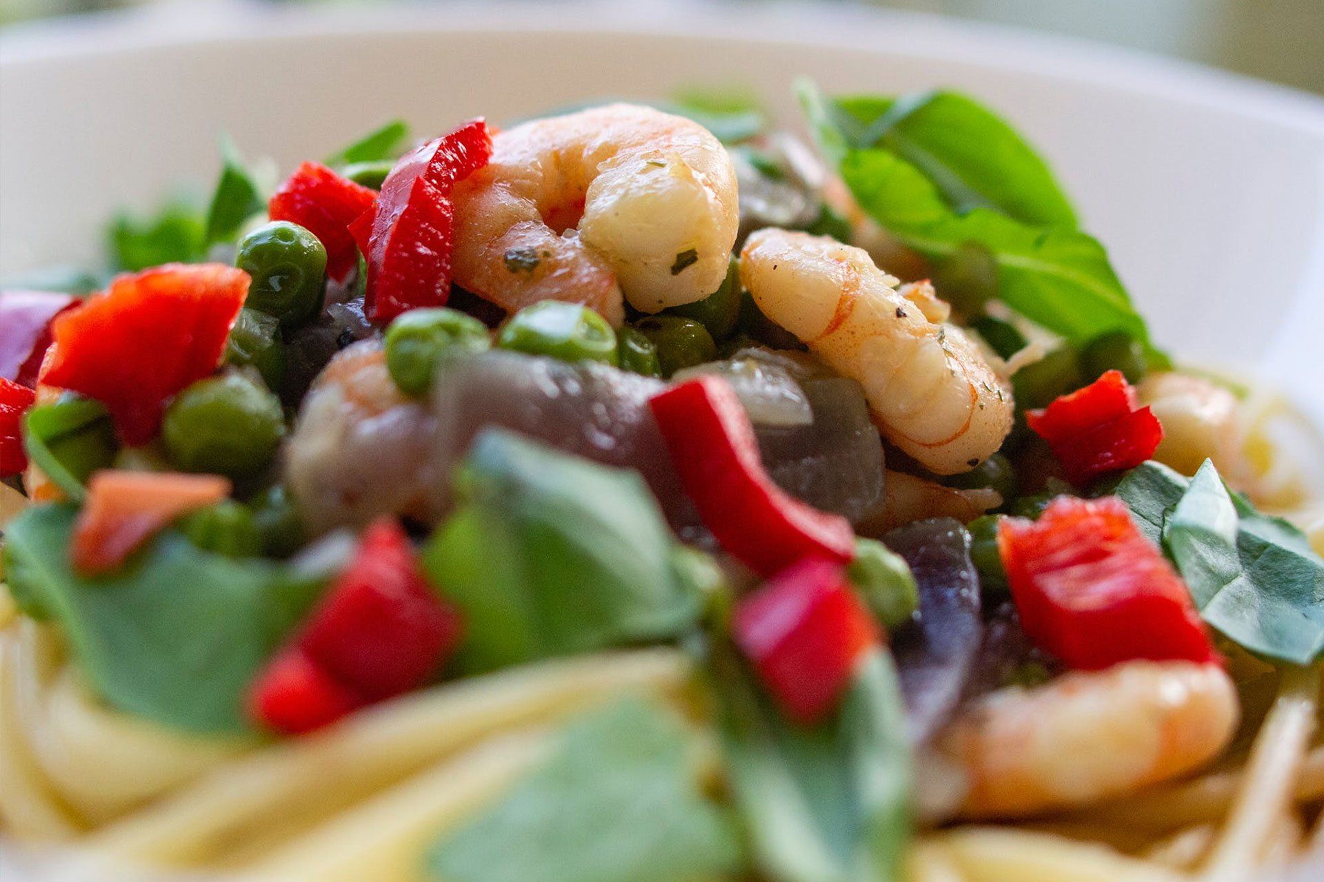 Mushroom and Prawns