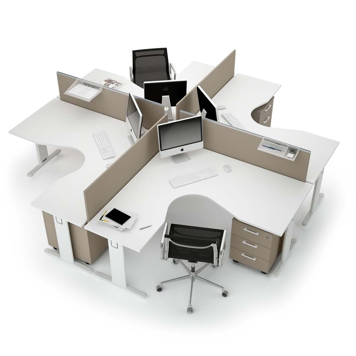 Scrivanie workstation da ufficio