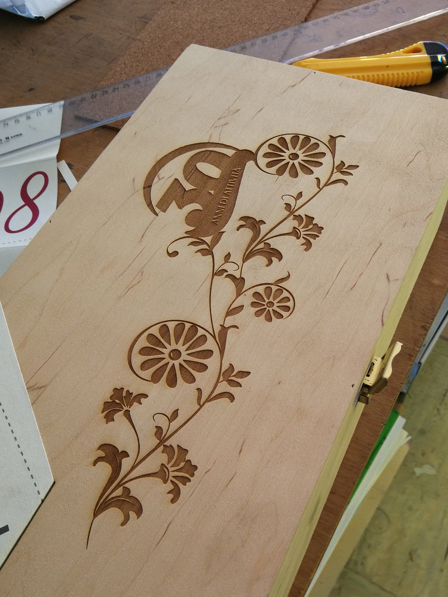 stampa su legno