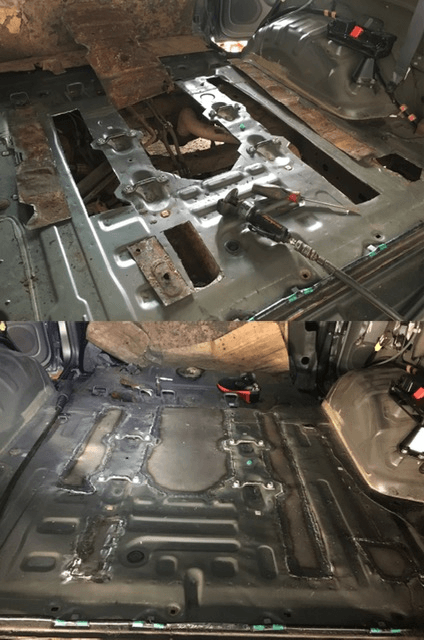 Vehicle restoration services