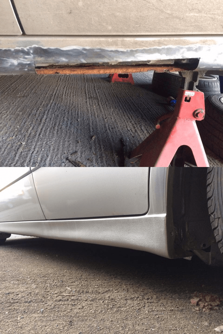 Vehicle restoration services