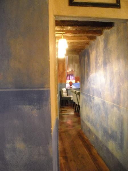 dettaglio di restauro in ristorante storico a Firenze 6 5 1