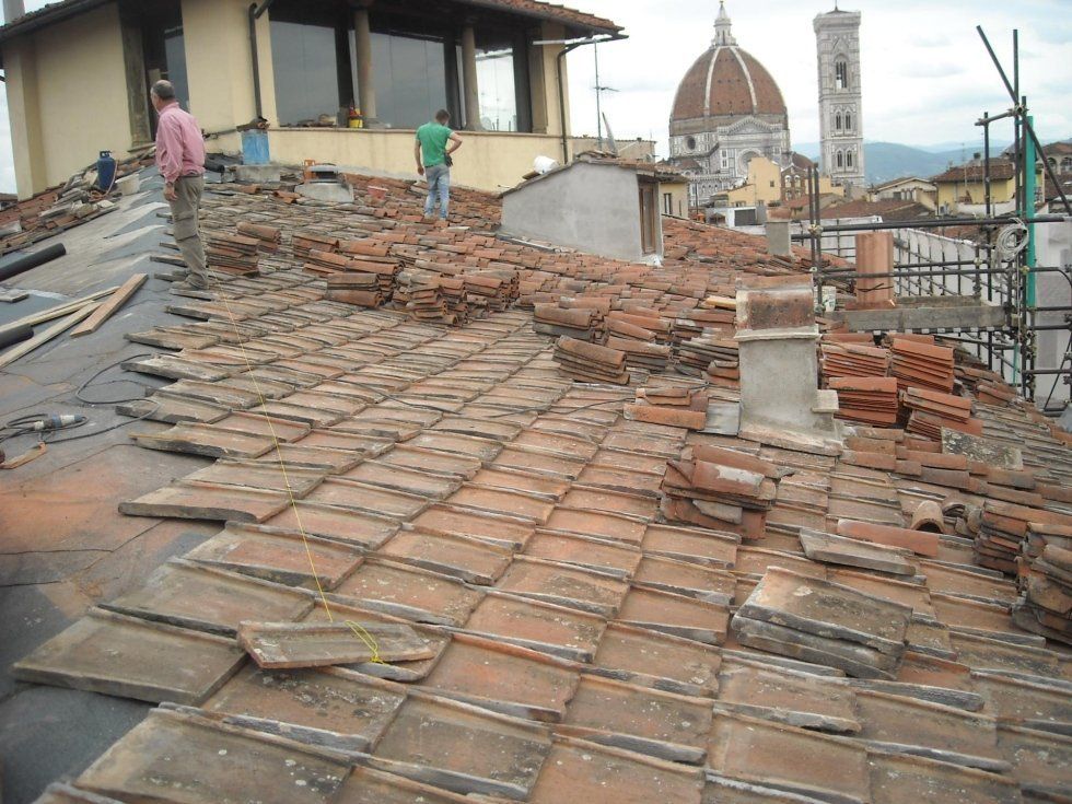 tetto in fase di ristrutturazione 3