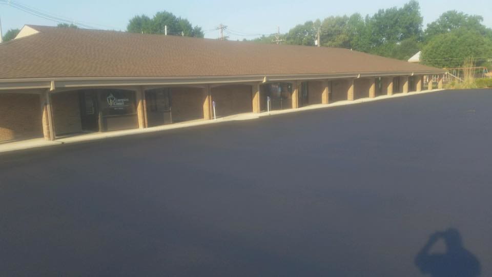 Knox County — New asphalt in Evansville, IN