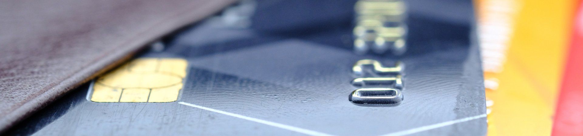 credit card in wallet