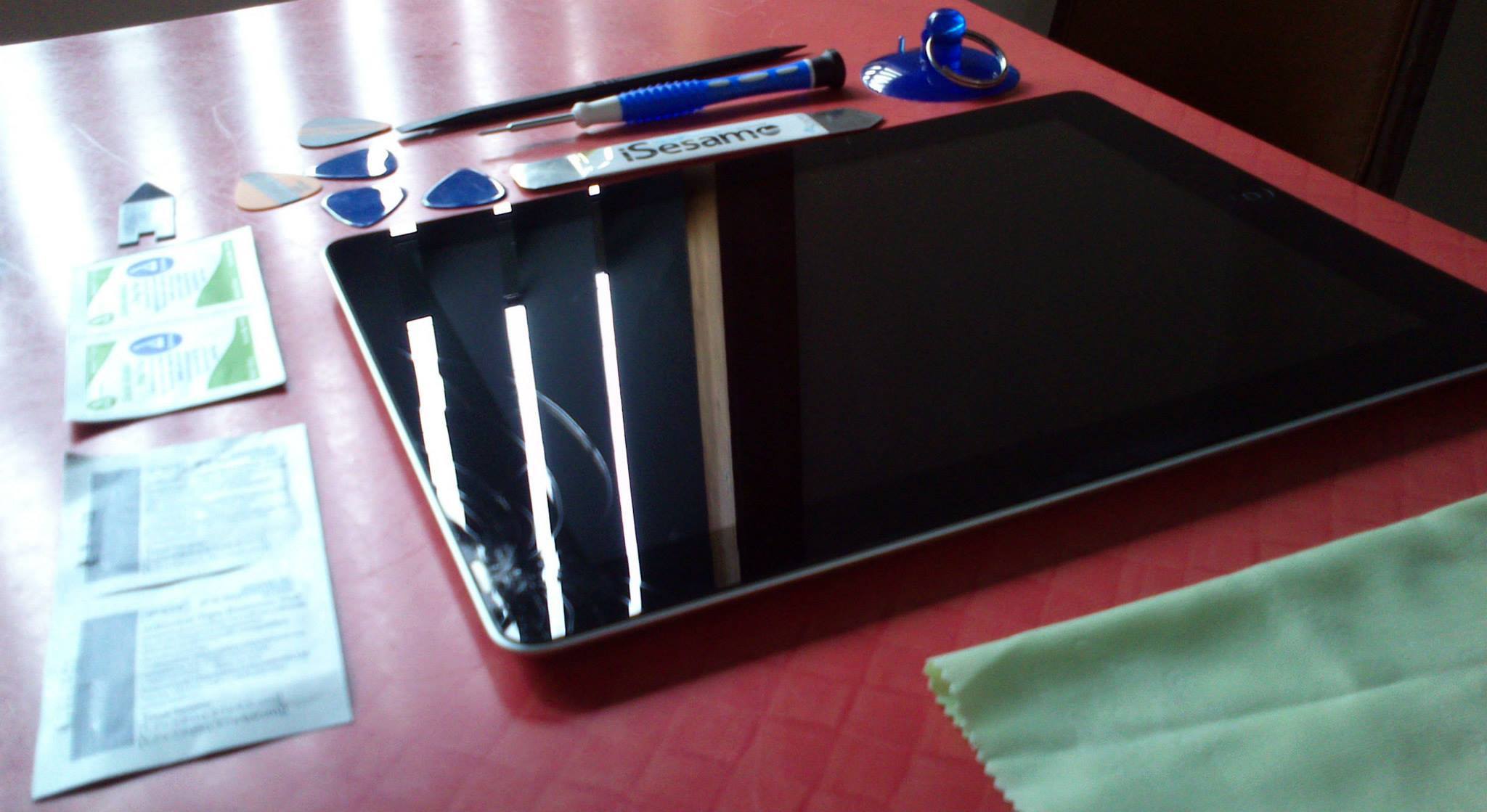 Tablet at dependable computer repair center in Waitara