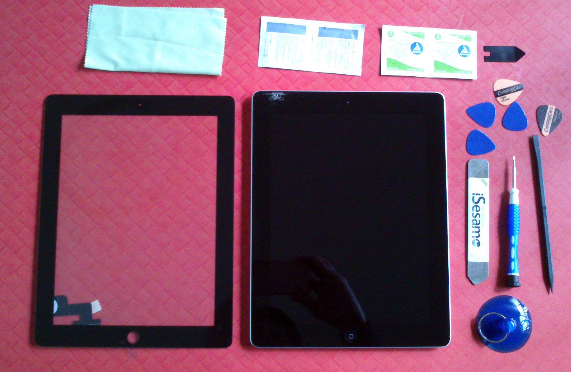 Tablet at dependable computer repair center in Waitara