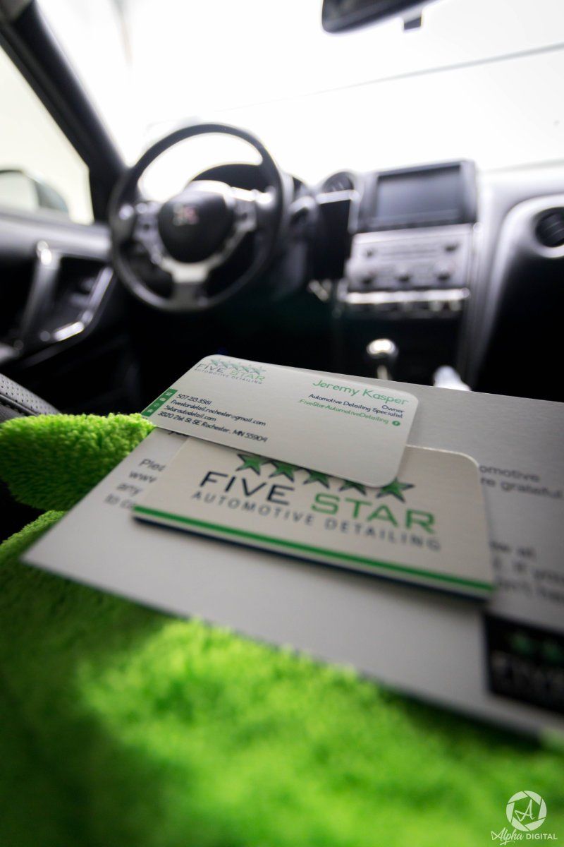 five star business cards in gtr
