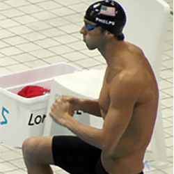 Michael Phelps bad posture