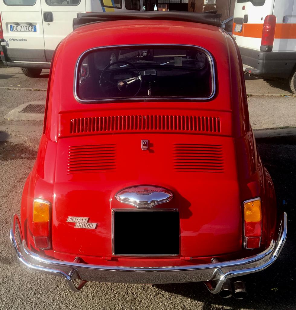 RESTAURO AUTO D'EPOCA cinquecento