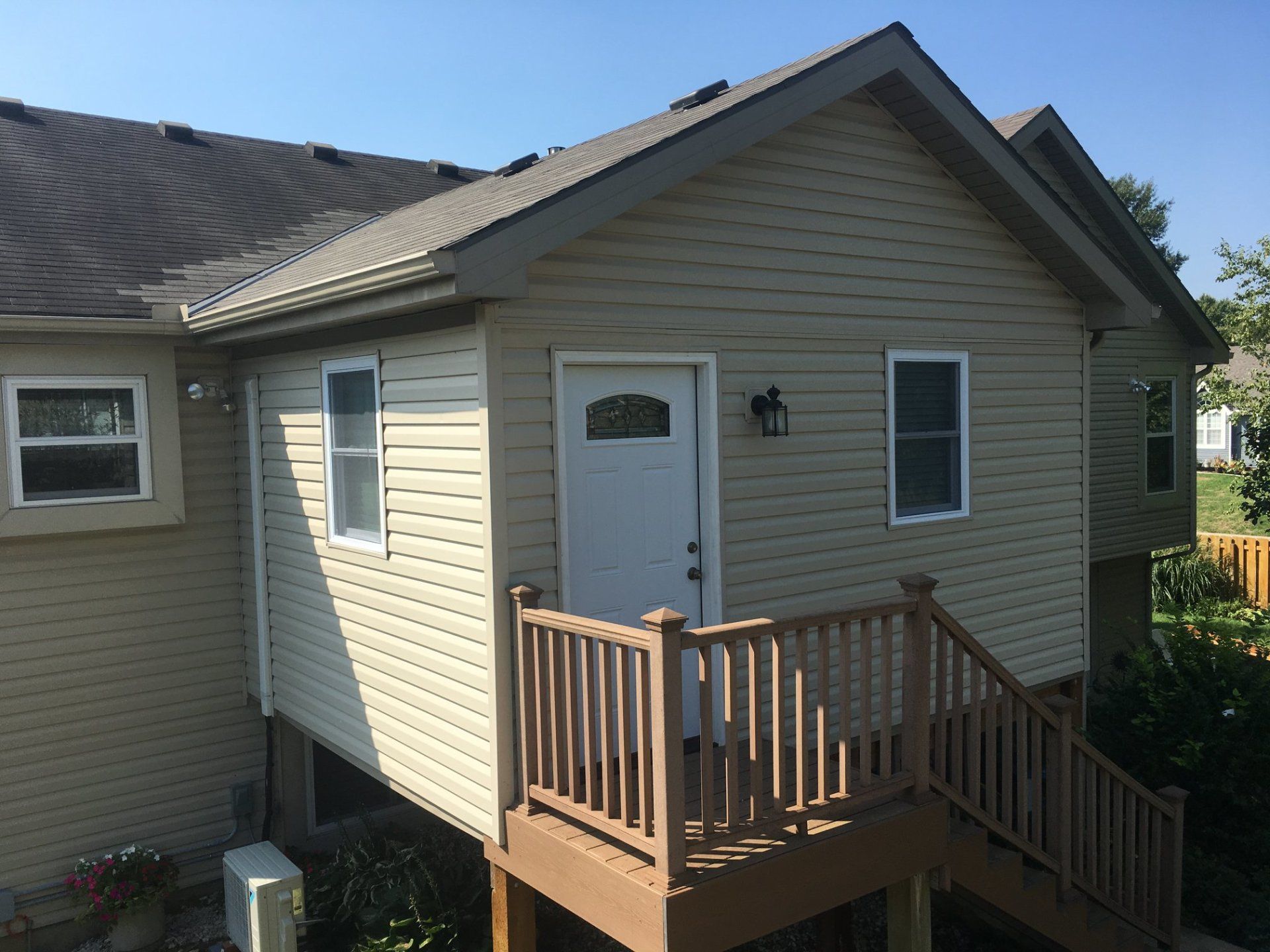 Room Addition-Back Porch Deck