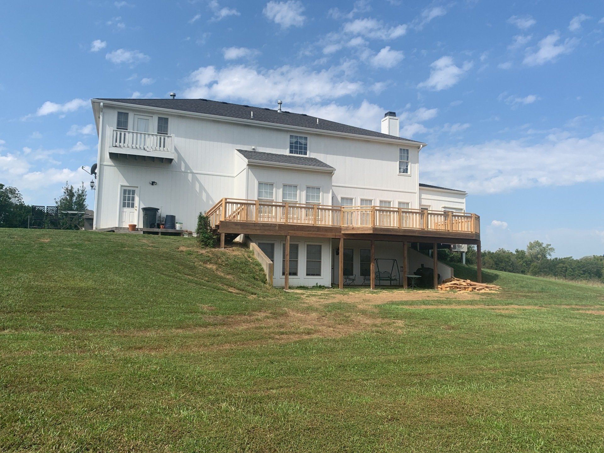 New Pergola-New Back Deck